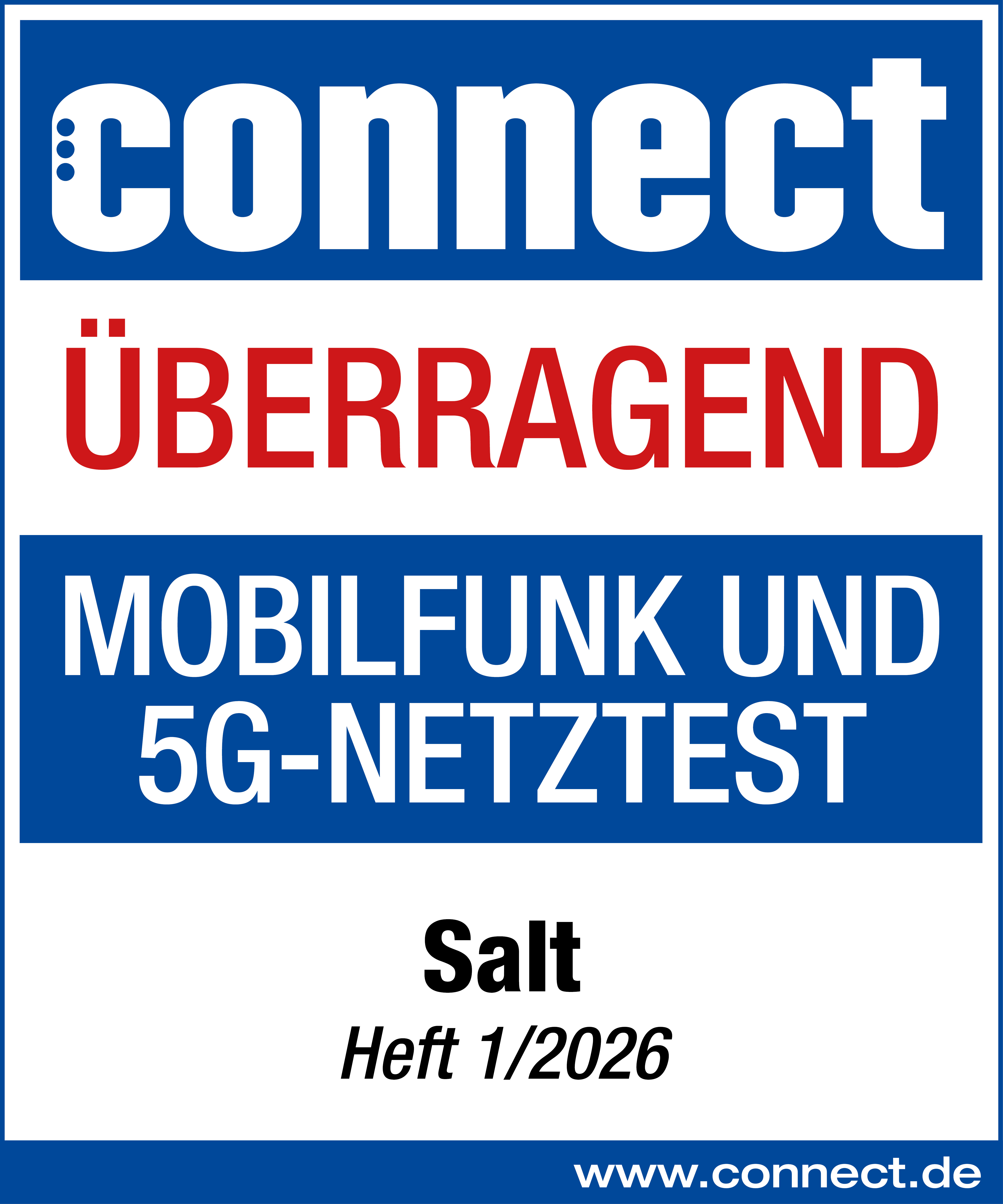 Connect - Exceptionnel réseau mobile