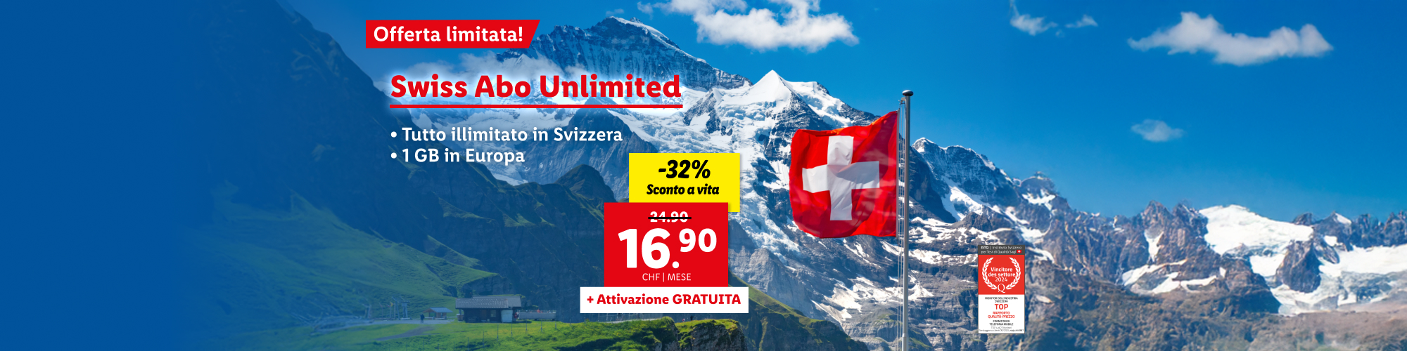 Swiss Abo Unlimited 16.90