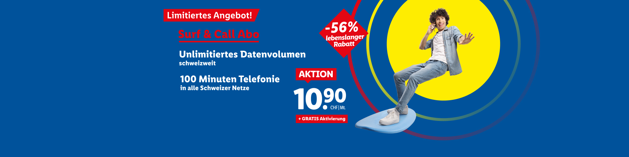 Surf&call 10.90 free activation fees